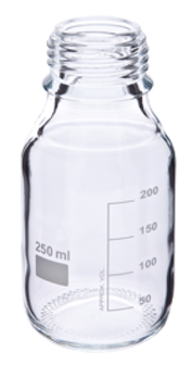 Sample bottle 250 ml GL45