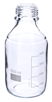 Sample bottle 500 ml GL45